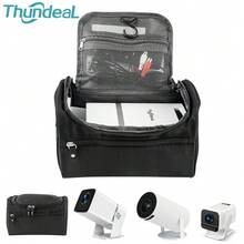Sac de rangement universel pour mini-projecteur ThundeaL, étui de transport pour projecteur. Convient pour les modèles TD80W, HY300, HY320. - Noir - Voir 2