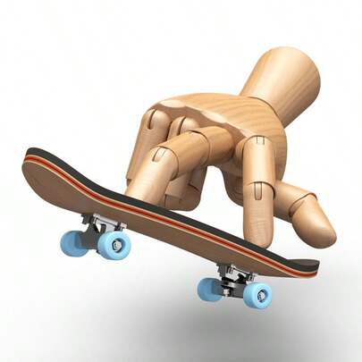 6-Color Finger Skateboard, Mini Cool Fingertip Toy, Unlock Fun Sliding Experience, 6 Vibrant Color Options, Compact Skateboard Model, Finger Sports Toy, Portable Fingertip Game, Plastic Material, Realistic Skateboard Design, Finger Skating Accessory, Leisure Time Toy, Creative Gift Idea, Indoor Entertainment Toy,