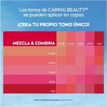 LABELLO Bálsamo Labial Caring Beauty Red (4.8 g), Color Intenso y Cuidado Duradero con Vitamina E y Aceite de Almendras Orgánico - 1 - Ver 11
