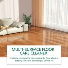 jakehoe Floor Cleaner Strong Remove Floor Surface Stains Grease Efficient Decomposition All Kinds Of Stubborn Dirt Polishing Refurbishing Multi-Functional Household Floor Care Cleaner 120ml - 白色 - 查看 4