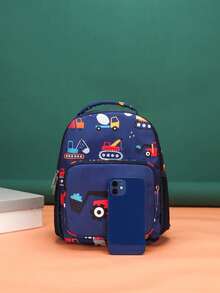 Customize Your Backpack With Your Personalized Name Or Holiday Greetings. Customize Your Own Backpack. Fashionable And Casual Multifunctional Backpack, Cute And Interesting Dinosaur Print Schoolbag. Lightweight And Easy To Carry, Very Suitable For Teenagers To Use In Daily Life, Going Out, Traveling