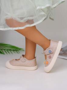 Toddler Boys' Soft Sole Lightweight Spring Shoes, Infant Girls' Autumn/Spring Footwear - Khaki - View 4