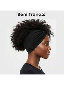 Headband To Use With Braid Women's Cross Headband - 黑色 - 查看 3