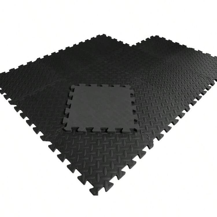 Barbell Equipment Mat 12Piece Black 48" X 36" X 1 2" - 肉凍 - 查看 2
