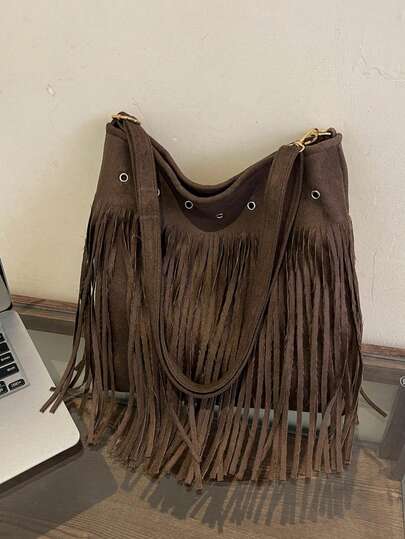 1 pezzo Borsa alla moda minimalista chic a una spalla, nuova borsa a tracolla stile coreano per donne, grande capacità