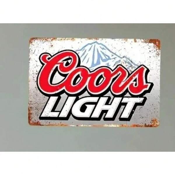 BARHUB Vintage Coles Light Beer Metal Decor - Decorative Wall Art Sign For Home Restaurant Bar Interiors,Room Decor,Halloween Decor,Home Decor,Bathroom Decor,Bedroom Decor,Kitchen Decor,Wall Decor,House Decor, Room Decoration Stuff,Living Room Decor