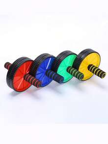 1pc Abdominal Wheel Roller, Home Fitness Equipment, Abdominal Muscle Trainer, Suitable For Beginners, Men & Women, Slimming Waist - Multicolor - View 7