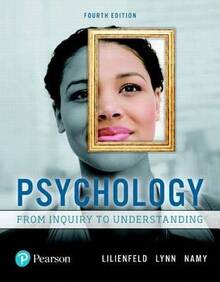Pre-Owned Psychology: From Inquiry To Understanding (Paperback) By Scott Lilienfeld, Steven Lynn, Laura Namy - Single Book - View 1