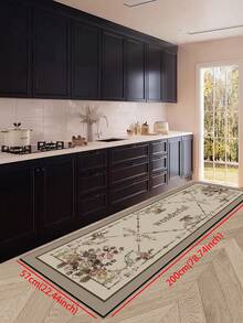 高端簡潔線條圖案硅藻泥廚房墊,緩解疲勞耐磨,輕奢時尚風格,快速乾燥,防滑吸水,適用於廚房、浴室、門廳、洗衣房等場所,室內裝飾 - 彩色 - 查看 13