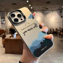 Funda de Teléfono Estética Isaiah, Adecuada para iPhone 16 11 15 14 13 12 Pro Max XR Plus, Funda de Teléfono a Prueba de Golpes en Blanco y Negro, Adecuada para Mujeres y Hombres como Regalo de Cumpleaños o Navidad - Colores mixtos - Ver 4