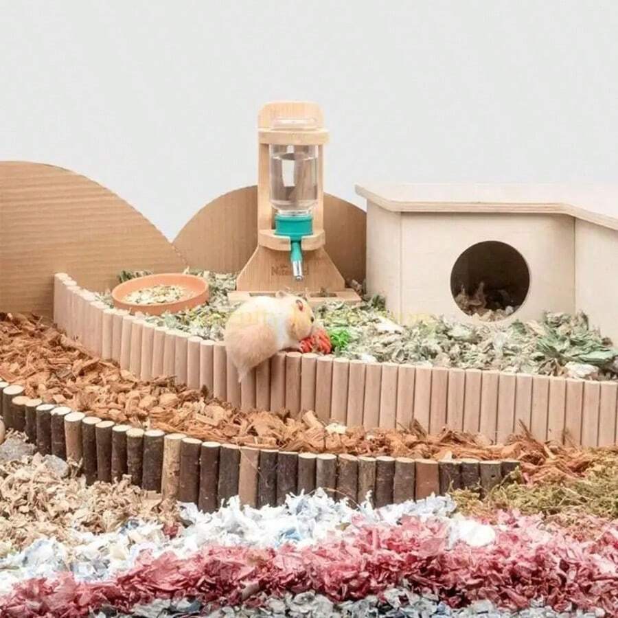 1pc Hamster Climbing Ladder Arch Bridge Toy, Suitable For Small Pets Like Hamsters, Parrots, Chinchillas As Chewing & Gnawing Toy - Multicolor - View 1