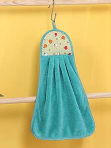 منشفة يد ماصة متعددة الألوان، قماش تنظيف المطبخ/الحمام، قماش تجفيف الأطباق المعلق، منشفة إزالة الشحوم لاستخدام المنزل