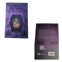 Santa Muerte Negra 15 cm Vestida – Protección Total, contra Peligros, Malas Energías, Brujeria + Libro - Negro - Ver 3