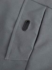 Hidkat Giacca con cappuccio leggera e ampia da uomo taglia grande, casual da esterno, con tasche multiple, chiusura lampo, casual, classica, adatta per un viaggio di vecchio denaro, regalo per il fidanzato, escursionismo