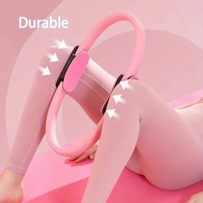 Yoga Zauberring Kreis Pilates Ring 35 cm für Oberschenkel-Workout, Yoga Ring Oberschenkel-Straffung, Pilates Ausrüstung für Zuhause für Frauen, Pilates Kreis Fitness-Ausrüstung Oberschenkel-Trainer - Geschenke für Frauen und Männer