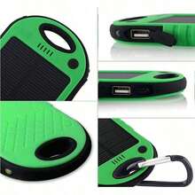 Batería externa portátil de 20000mAh con panel solar, cargador de batería externa con luz LED para todos los teléfonos inteligentes.Regalo para el Día del Padre, cumpleaños o Navidad. - Multicolor - Ver 11