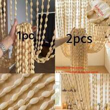 1pc Fringed Curtain Fabric Decor For Weddings, 39.37 X 78.74 Inches, Home Decor Room Divider Curtain, Party & Festival Wall Backdrop, Doorway Curtain Gifts Birthday Graduation - Multicolor - View 10