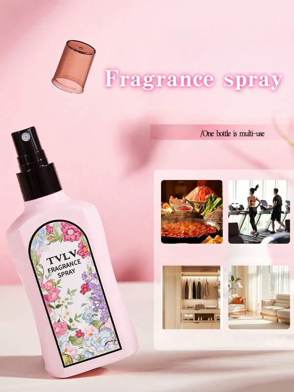 4 Fragrance Options, 1pc/100ml Gardenia, Jasmine, Coconut, Orchid Scented Room Spray Deodorizer, Suitable For Home, Living Room, Bedroom, Bathroom, Wardrobe, Shoe Cabinet, Freshens Air