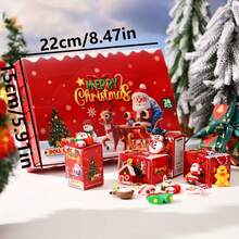 24 件圣诞节节日派对用品，可爱挂饰，适合各种节日，完美礼物，圣诞礼物