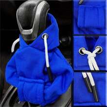 Funda para palanca de cambios de coche en miniatura, accesorios interiores de palanca de cambios, adorno de camisa con diseño de palanca de cambios a la moda - Multicolor - Ver 2