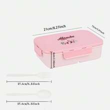 Customized Name Travel Lunch Storage Box Portable Bento Case Organizer With Lid Leakproof Lunch Container Breakfast Holder Freshness Preservation Tableware Kitchen Meal Accessories Personalized DIY For Camping Outdoors Home And School