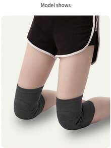 1 件加厚海绵舞蹈护膝，适用于瑜伽、轮滑、排球、滑冰、户外训练运动、防撞护膝 - 彩色 - 查看 6