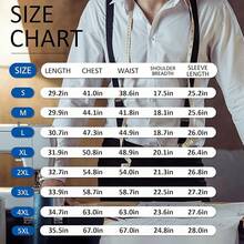 Mens Satin Silk Shirts Long Sleeve Designer Dress Shirt Shiny Untucked Casual Button Down Shirt Party Disco Formalhalloween - 白色和勃根地酒紅色 - 查看 10
