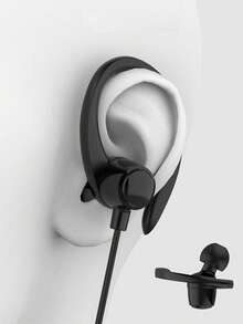 AIRUIKA 有线入耳式耳机，带麦克风，兼容 3.5mm 和 Lightning 接口，马卡龙色，运动游戏耳机，兼容 iOS