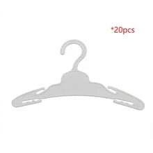 MSYO 20pcs/Set Mini Doll Clothes Hangers, 5 Colors Available, Fashion Doll Clothing Accessories