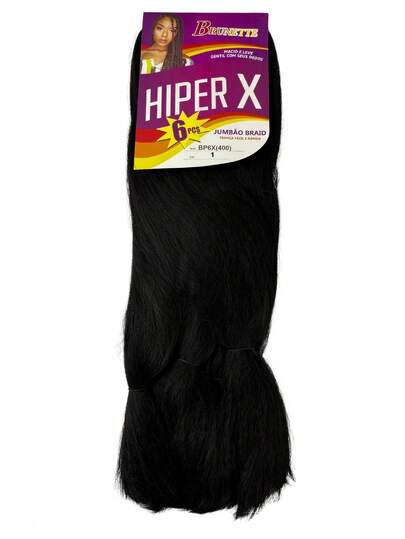 Cabelo Jumbo Hiper X Jumbão Box Braids Brunette 400 gramas