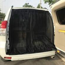 Magnetic Tailgate Screen Net For VW T5 T6, Polyamide Insect Mosquito Fly Net Cover, Universal Fit, For Camper Van RV Screens, RV Curtains
