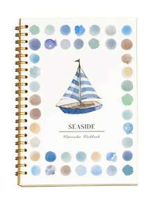 1 Sách tô màu màu nước, sách bài tập màu nước động vật, dụng cụ vẽ tranh nghệ thuật dành cho người mới bắt đầu (tô màu đậm và dễ dàng) - Nhiều màu - Xem 15