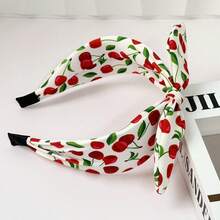 2件套双层超大3D蝴蝶结发箍，女士优雅纯色简约百搭头饰，适合散步、聚会、派对等场合，可作发带、发箍、发饰、头饰、礼物头饰 - 彩色 - 查看 9