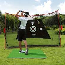 23 Zoll hochwertige PP Kunstrasen Übungsmatte - rutschfeste, wasserdichte Golftrainings-Matte für den Innen- und Außenbereich, geeignet für Anfänger und Profis für den Heimgebrauch im Garten