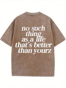 Breathable Cotton Jermaine Cole Print Men's T-Shirt - Casual Short Sleeve, Machine Washable Summer Tee