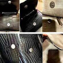 4/10/12 pares de broches magnéticos, colores surtidos, broches a presión de costura para manualidades, bolsos, ropa, cuero, material de cobre, fuerza magnética súper, suministros de arte y manualidades - Multicolor - Ver 9