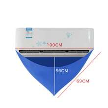 1 pezzo Sacchetto per lavare il condizionatore d'aria, Copertura impermeabile per la pulizia del condizionatore d'aria split, Sacchetto d'acqua per condizionatore d'aria, Sacchetto per la pulizia del condizionatore d'aria con tubo dell'acqua, Sacchetto per l'assistenza al condizionatore d'aria a parete per unità domestiche, casa, hotel, ufficio, strumenti per la pulizia