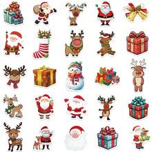 100 Stücke süße Cartoon Weihnachts-Aufkleber, Kawaii Winter-Aufkleber, Weihnachtsdekoration, Weihnachtsschmuck, Weihnachtsgeschenke, ästhetische Aufkleber-Pack, Sammelalbum-Aufkleber, Journaling-Aufkleber, wasserfeste Vinyl-Aufkleber für Wasserflasche, Computer, Laptop, Telefon, Gepäck, Notizbuch