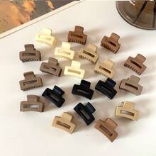 5/10/20/30pcs Small Versatile Fashion Hair Clip For Women; Mini Hairpin For Bangs; Simple Hair Clip For Messy Hair; Vintage Hair Clip For The Top Of The Head; Suitable For Commuting To Work, Going Out, Traveling, Gatherings, And Dining; Can Be Used With Facial Cleansing, Makeup, And Masks; Pair With Clothes; Wear With Hair Accessories. Fall Winter Claw Clip For Vacation Outfits Woman Elegant Hair Clutch - Multicolor - View 5