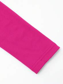 Áo nữ AiTyi, kiểu dáng thoải mái, màu trơn, ôm sát, thời trang tối giản, phong cách Y2K đa năng, phù hợp cho lễ tốt nghiệp, lễ hội hóa trang, lễ Phục sinh, lễ hội âm nhạc, Ngày của Mẹ, mùa xuân/hè. - Hoa hồng đỏ - Xem 8