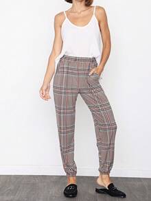 Pantalones de Mujer - Marrón claro - Ver 5