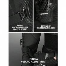1pc Motorcycle Armor Anti Fall Anti-Collision Breathable Knight Armor Off-Road Motorcycle Riding Armor Essential Knight Gift For Riding M-3XL - A - View 12