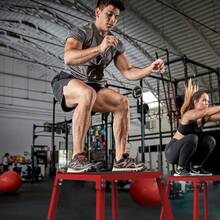 12/18/24/30 Inch Plyo Box Jump Platforms Single And Set Plyometric Jumping Box - Red - View 6