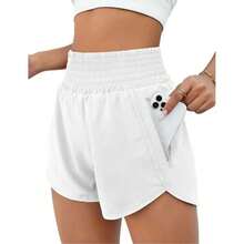 Women's Athletic Shorts High Waisted Running Short Pocket 2.5" Sporty Shorts Gym Elastic Workout Shorts Womens Athletic Shorts High Waisted Running Quick Dry Gym Workout Shorts With Zipper Pockets Women's Shorts,Womens Casual Shorts,Ladies Shorts,Women's Summer Shorts Women's High Waisted Shorts,Women's Casual Stretch Shorts,Women's Denim Shorts,Women's Linen Shorts,Women's Biker Shorts,Women's Athletic Shorts,Women's Flowy Shorts Valentine's Day Shorts For Women,Valentine's Day Women's Shorts,Valentine's Day Casual Shorts For Women,Women's Shorts For Valentine's Day Valentine's Day Clothes Valentine's Day Gift - trắng - Xem 5