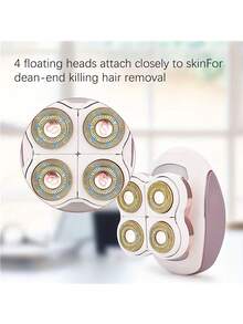 Rotary Electric Shaver And Hair Clipper - USB Rechargeable Full Body Shaver For Women, Face, Chest, Armpits, Bikini, Legs, Arms - Wet/Dry Use, Travel-Friendly Design, Hair Removal Tool, Elegant Trimming Tool, Durable Construction