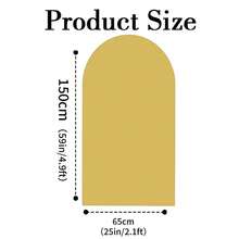 1 buc/65 buc fundal 2D plat, strălucitor, cu grilă neagră și arc de linie aurie, fundaluri pentru decorarea zilei de naștere, aniversării, nunții, absolvirii și petrecerii burlacilor (suportul nu este inclus)