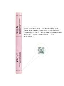 SRCKFIZ Lash Bond And Seal 12ml Cluster Lash Glue For Eyelash Clusters Waterproof Eyelash Glue For DIY Eyelash Extensions Strong Hold - Pink - View 2