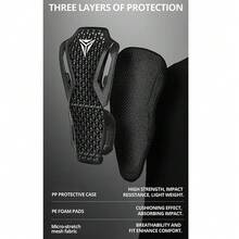 1pc Motorcycle Armor Anti Fall Anti-Collision Breathable Knight Armor Off-Road Motorcycle Riding Armor Essential Knight Gift For Riding M-3XL - A - View 9