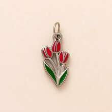 1pc Colorful Lemon, Apple, Orange, Papaya, Pear, Marigold, Soda Bottle, Fish & Amulet Pendant, Suitable For Making DIY Necklaces, Bracelets, Earrings, Bag Chains, Keychains, Etc. Stainless Steel Material, 18K Gold Plated, Decorative Beads & Accessories, Women Jewelry Findings, DIY Supplies, Keychain Parts, Stainless Steel Components, Stainless Steel Pendant - Multicolor - View 12