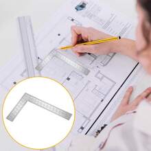 Metal Ruler, Framing Square Right Angle Rulers Millimeter Rulers Small ...